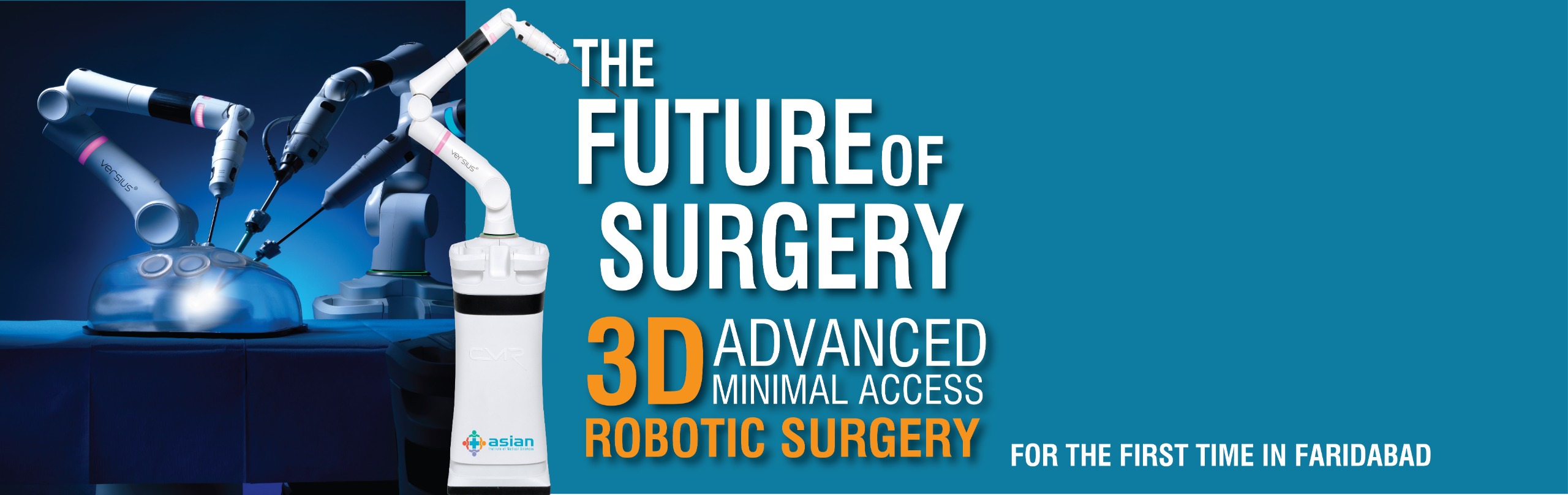 3D Advanced Minimal Access Robotic Surgery System