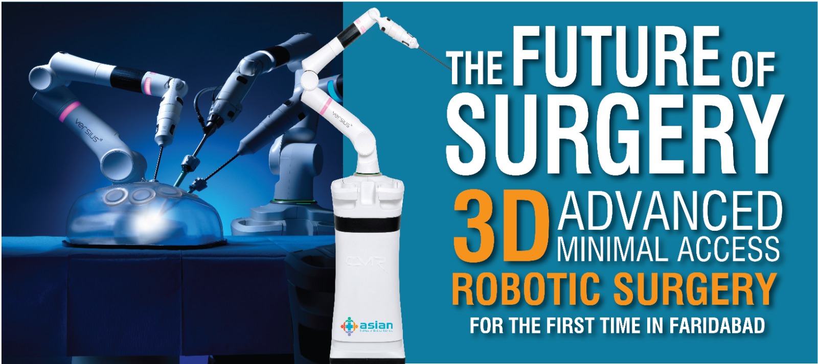 3D Advanced Minimal Access Robotic Surgery System